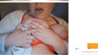 My Big Hooters make two Guys Cum on Omegle