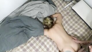 Long Natural Breasts Pregnant Bimbo (bouncing)