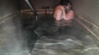 Homemade Spa.. with People right next to us
