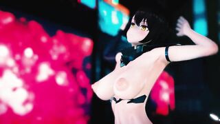 Mmd R18 Girls Baltimore Azur Lane Long Boobies Beauty