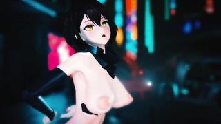 Mmd R18 Girls Baltimore Azur Lane Long Boobies Beauty