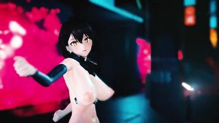 Mmd R18 Girls Baltimore Azur Lane Long Boobies Beauty