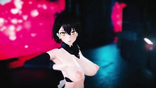 Mmd R18 Girls Baltimore Azur Lane Long Boobies Beauty