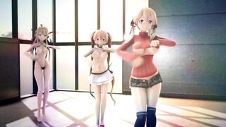 Mmd R18 Printz,Murasame,Kongo Banged Sex Party sexy and Goddess will