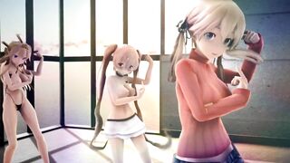 Mmd R18 Printz,Murasame,Kongo Banged Sex Party sexy and Goddess will