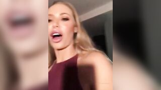 Riding to Orgasm and Facial inside Big Boobed Amateur milf
