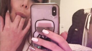 Early Night Lusty Tight Cunt - Dark Hair Masturbate