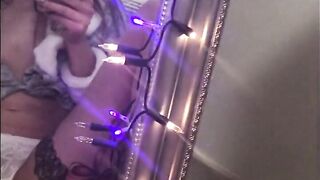 Early Night Lusty Tight Cunt - Dark Hair Masturbate
