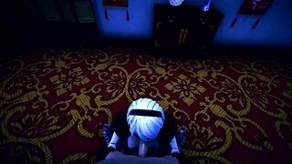 YORHA FUCKS INSIDE ORIENTAL RESTORAUNT | 3D CARTOON NIER AUTOMATA