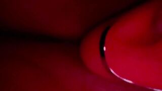 BBW Squirts with a Dildo