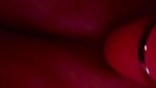 BBW Squirts with a Dildo
