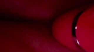 BBW Squirts with a Dildo