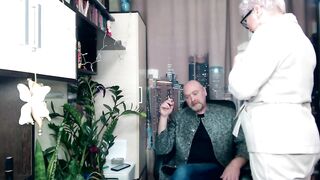 Huge Boss Tests his Secretary's Pussy for Strength and Elasticity!