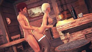 HOTTIE BONED INTO THE SALOON WITH Ashe | 3D ANIMATED