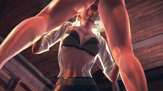 HOTTIE BONED INTO THE SALOON WITH Ashe | 3D ANIMATED