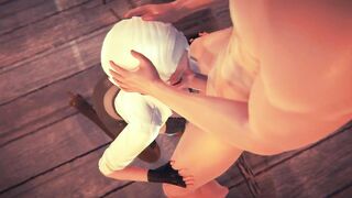 HOTTIE BONED INTO THE SALOON WITH Ashe | 3D ANIMATED
