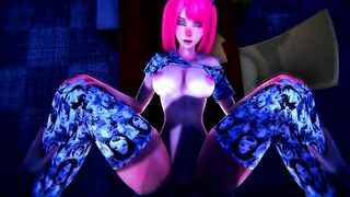 ANIMATED CUNT WITH MOUTH ( NOT BELLE DELPHINE) | 3D CARTOON