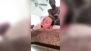 Next Door PAWG Bimbo Takes Hardcore big black cock Pounding