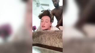 Next Door PAWG Bimbo Takes Hardcore big black cock Pounding