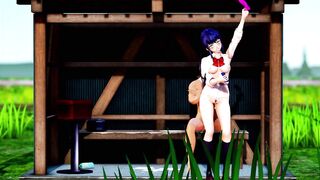 Mmd R18 hot and Hot Aoi Shiro Pounded like Sex