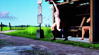 Mmd R18 hot and Hot Aoi Shiro Pounded like Sex