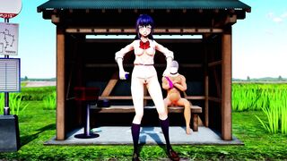 Mmd R18 Sex Danced at a Bus Stop into the