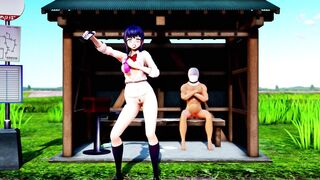 Mmd R18 Sex Danced at a Bus Stop into the