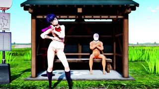 Mmd R18 Sex Danced at a Bus Stop into the