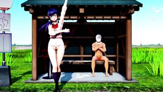 Mmd R18 Sex Danced at a Bus Stop into the