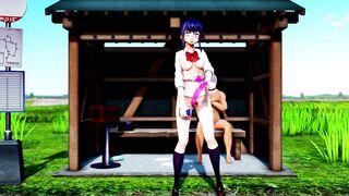 Mmd R18 Sex Danced at a Bus Stop into the
