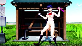 Mmd R18 Sex Danced at a Bus Stop into the