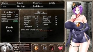 Karryn's Prison [RPG Cartoon Game] Ep.five Jerking off Prisoners inside