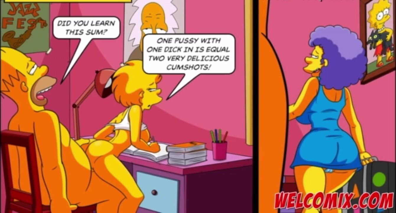 The Simpsons Porn Orgasm - The Simpsons Sex Party