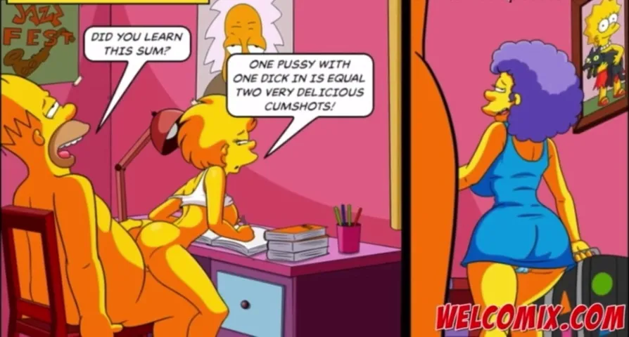 Hot Simpsons Sex - The Simpsons Sex Party