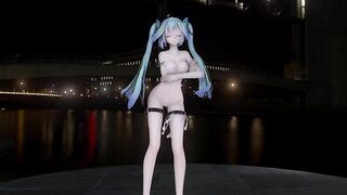 【hentai MMD】Hentai Women Strip Dance with Hot Translucent China Dress