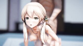 Mmd R18 Prinz Eugen Kancolle beauty and Hottie