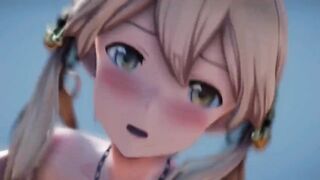 Mmd R18 Prinz Eugen Kancolle beauty and Hottie