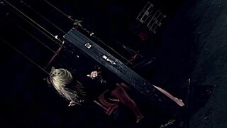 Milf Demi Blue gets strongly punished. Part one. She gets,