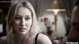 Perverted aunt Riley Reyes seduced long penis bro and blown
