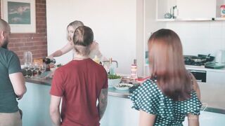 TEASER: Charlie Forde fucks friends into perfect sex party. Full scene