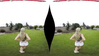 Lusty Huge Hooters milf into VR Porn