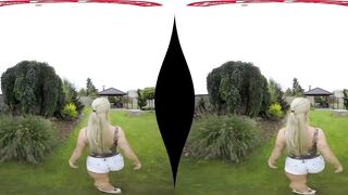 Lusty Huge Hooters milf into VR Porn