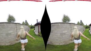 Lusty Huge Hooters milf into VR Porn