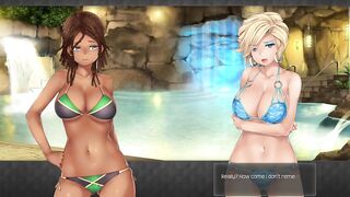 Eating Cunt at the Casino - HuniePop two - Part