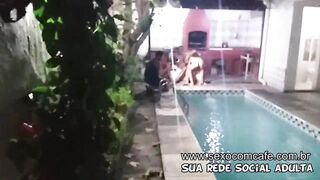 Making Of and Backstage recording from tiny small 18 yo chick