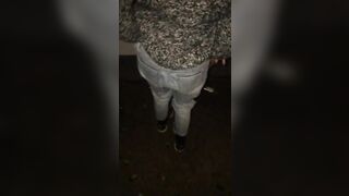 Sex with a Random 18 Year Old under the Tunnel outdoors inside