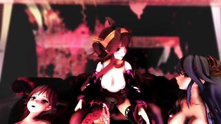 Mmd R18 beauty and Hottie Bitch Princess become Personal Bimbo