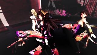 Mmd R18 beauty and Hottie Bitch Princess become Personal Bimbo