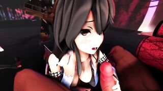 Mmd R18 beauty and Hottie Bitch Princess become Personal Bimbo