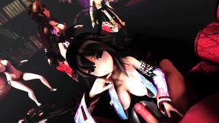 Mmd R18 beauty and Hottie Bitch Princess become Personal Bimbo